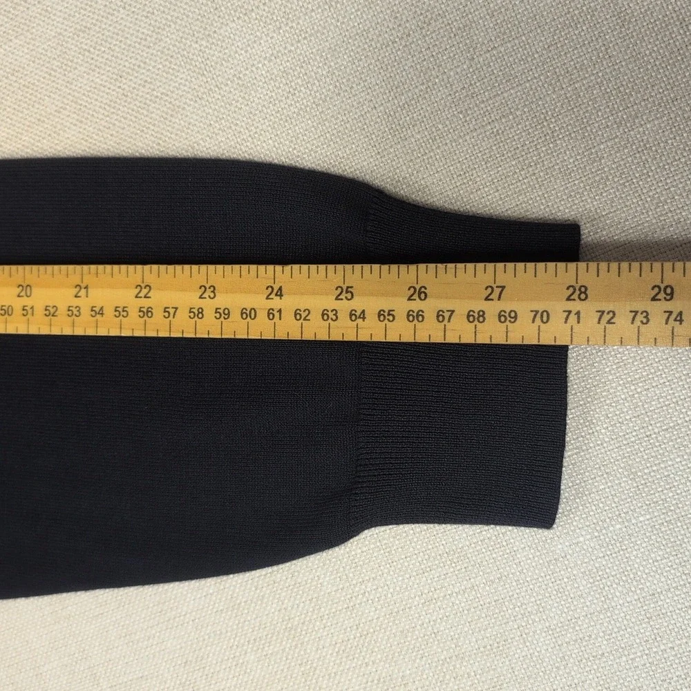 J.Crew Cotton Crewneck Sweater XXL Navy Blue Minimalist Classic Preppy NWT